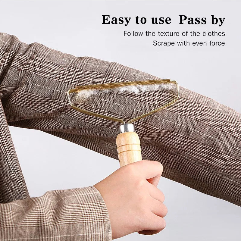 Portable Lint Remover Manual Lint Roller Clothes Brush Tools Clothes Fuzz Fabric Shaver for Woolen Coat Sweater