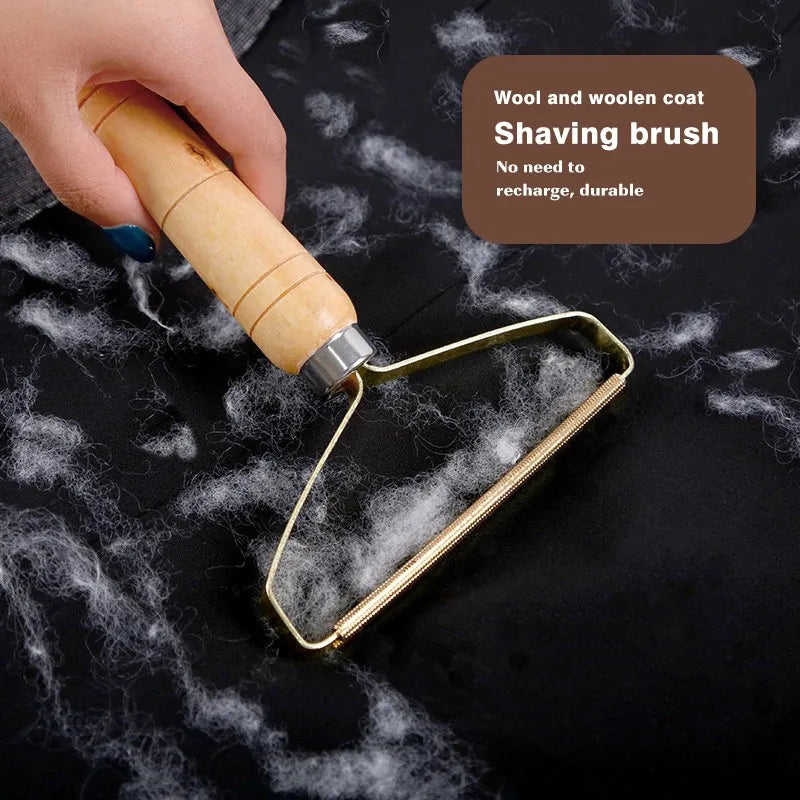 Portable Lint Remover Manual Lint Roller Clothes Brush Tools Clothes Fuzz Fabric Shaver for Woolen Coat Sweater