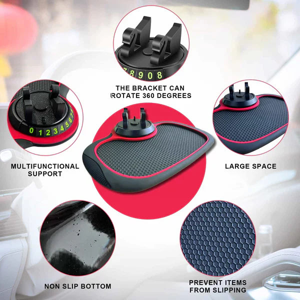 Multifunction Car Anti-Slip Mat Phone Holder